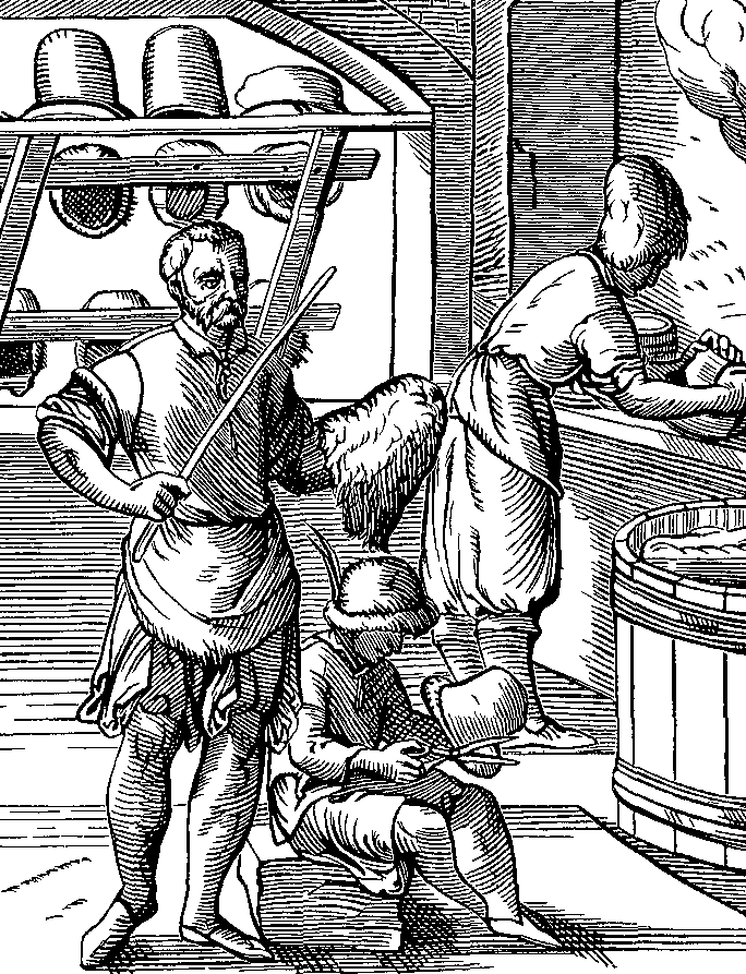 16th Century Hatters at work