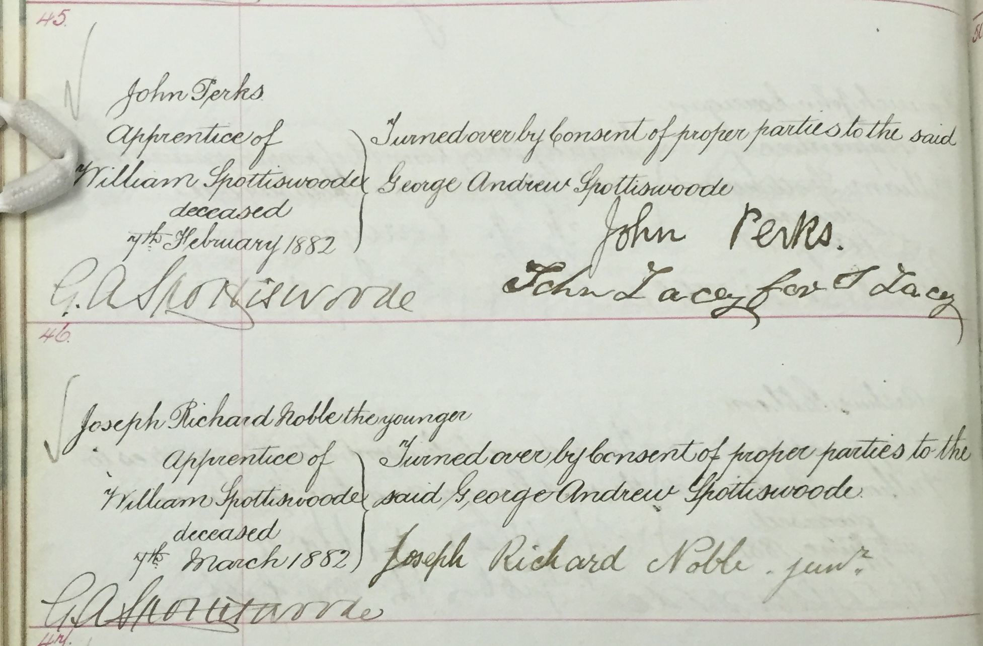 A sample of a Stationers' document